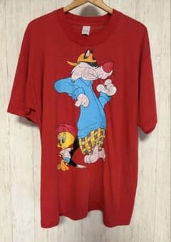 90年代 Looney Tunes シルベスター トゥイーティー Tシャツ