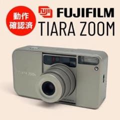 基本動作確認済】FUJIFILM Tiara Zoom コンパクトカメラ - メルカリ