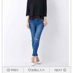 INGNI新作フリンジニースキニーのサムネイル