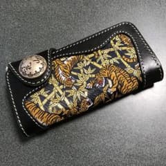 花山  財布  トラ 柄のサムネイル