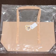 フェイラー オールドテディ トートバッグ ワッペントートバッグ ベージュ 新品未開封】フェイラー オールドテディ ワッペントートバッグ 大