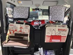 バックポケット　車　スヌーピー　2セットのサムネイル