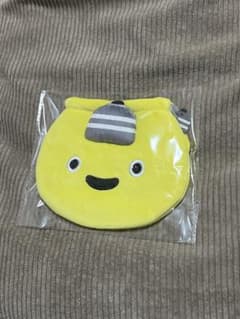 新品 てるまる巾着　もちもち巾着 ポーチ イエローのサムネイル