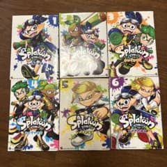 Splatoon manga volumes 1-6 set