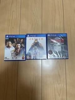 プレステ4ソフト（龍が如く6   ANTHEM  PREDATOR）のサムネイル