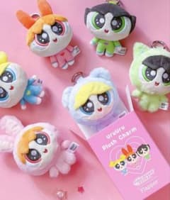파워 퍼프 걸즈 팝업 걸스의 휴일 블러섬 인형 2개 세트