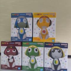 ケロロ軍曹 おおきなSOFVIMATES フィギュア 5種セット新品、未使用
