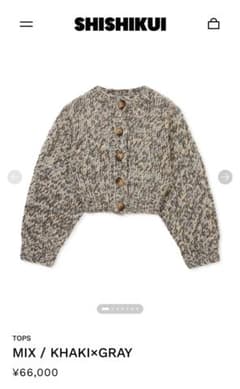 SHISHIKUI MIX KHAKI×GRAY2025 未使用 - メルカリ