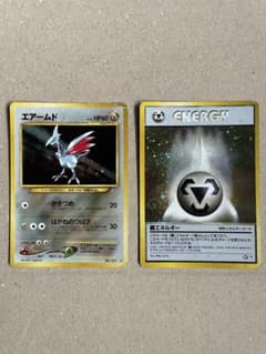 ポケモンカード 旧裏面 エアームド 鋼エネルギー セット - メルカリ