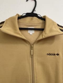 adidas トレフォイル ジャージ ベージュ Mのサムネイル