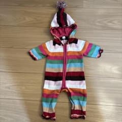 baby GAP マルチボーダー ニット ロンパース 60cmのサムネイル