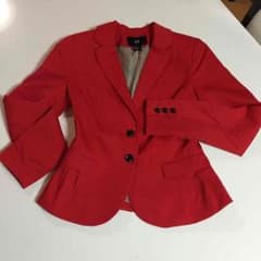 ❤️H&M  赤ジャケット❤️試着のみ  34のサムネイル