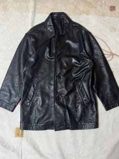80s vintage real leather car coat 早い者勝ち！ 80s vintage real leather car coat - メルカリ