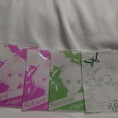 CLAMP ツバサクロニクル xxxHOLiC 非売品 クリアファイル4枚セット