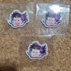 忍たま乱太郎 購買部 刺繍シールワッペンコレクション 浜守一郎 3点セット