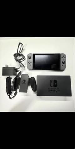 Nintendo Switch 本体 グレー - メルカリ