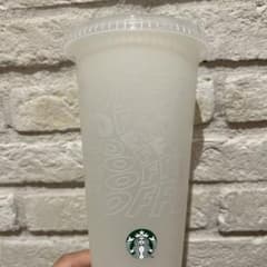 Starbucks OFF ロゴ タンブラー 透明のサムネイル