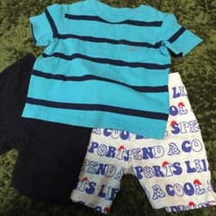 ✨=Kyoko=様専用✨3点セットGapギャップ☆Tシャツ80&パンツのサムネイル