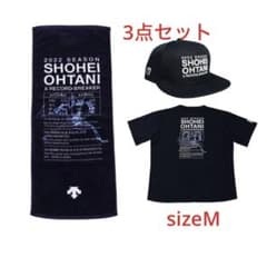 貴重！数量限定大谷翔平 DESCENTEコラボTシャツ・キャップ・タオルセット 貴重！数量限定大谷翔平 DESCENTEコラボTシャツ・キャップ・タオル