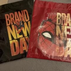 ハッピーくじ　スパイダーマン メッシュトート　2枚セットのサムネイル