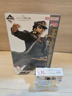 一番くじ ジョジョ C賞 承太郎 フィギュア H賞 ロゴ 3部 - メルカリ