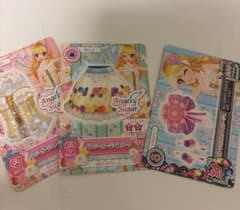 アイカツ Angely Sugar カード 3枚セットのサムネイル