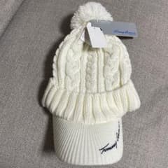 Tommy Armor ホワイト　ゴルフニット帽のサムネイル