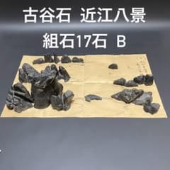 Thumbnail of 盆石　古谷石　近江八景　組石17石(B)