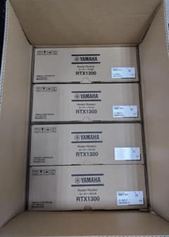 Thumbnail of ◆新品・未開封◆ ヤマハ　RTX1300 ギガアクセスVPNルーター　4台セット
