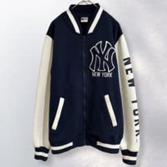 希少❗️NEO BLOOD 刺繍 デカロゴ 本革 スタジャン | Shop at Mercari