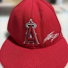 NEW ERA ロサンゼルス・エンゼルス 大谷翔平選手サイン刺繍のサムネイル