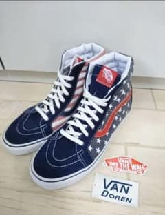 VANS バンズ SK8 国旗　アメリカ星条旗　スケハイのサムネイル