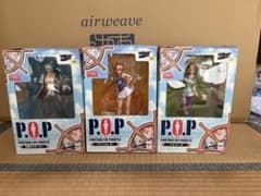 [未開封品] P.O.P フィギュア ナミ、スモーカー、ベルメール3体セット 未開封品] P.O.P フィギュア ナミ、スモーカー、ベルメール3体セット