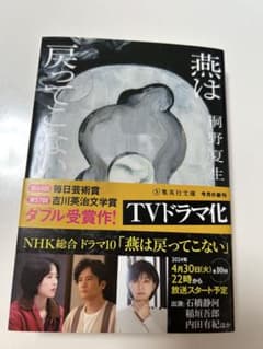 燕は戻ってこない　　桐野夏生