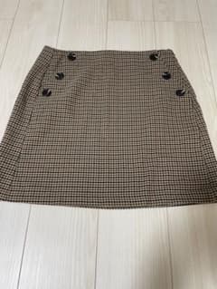チェック柄タイトミニスカートのサムネイル