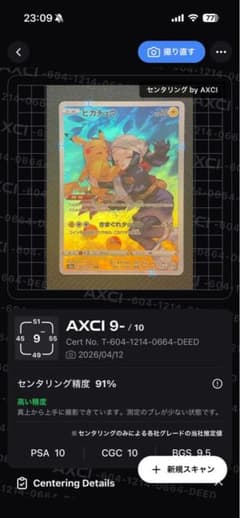 ひ*ろ様 ピカチュウchr 13 AXCI 9/10のサムネイル