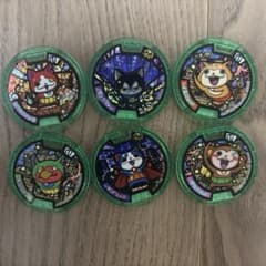 妖怪ウォッチ 妖怪メダル 6枚セットのサムネイル