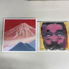 未開封ダンジイの応援歌 牧伸二 CD&サイン入り富士山絵画 - メルカリ