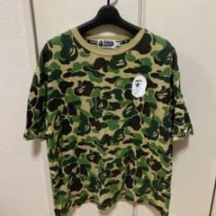 A BATHING APE Tシャツ カモ柄