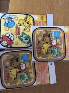 キッズゼリー　ハンカチ　タオル　3枚のサムネイル
