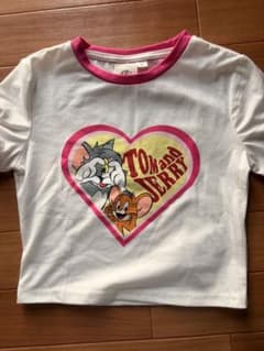Tom and Jerry ハートプリント Tシャツのサムネイル