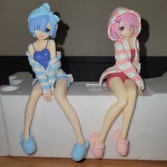 リゼロ ぬーどるストッパーフィギュア レム&ラム ルームウェアのサムネイル