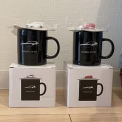 CX-60 シリコン蓋つきマグカップ　2個セットのサムネイル