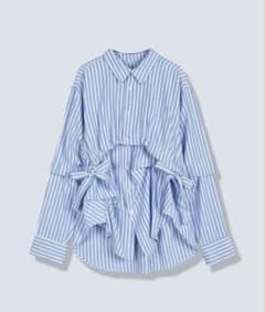 トップス OMMO 2WAY TUCK LAYERED SHIRT OMMO 2WAY TUCK LAYERED SHIRT - メルカリ