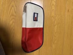 TOMMY HILFIGER ジッパーポーチ ホワイト/レッドのサムネイル