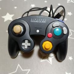NINTENDO GAMECUBE コントローラー ブラックのサムネイル