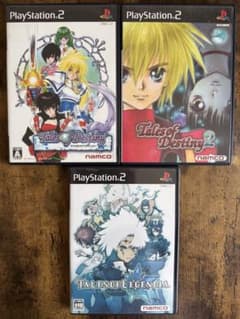 PS2 Tales of Destiny 1·2·Legendia 3개 세트