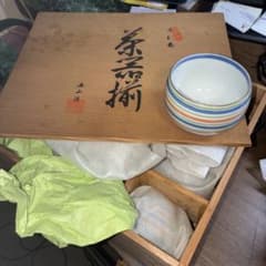 茶器揃 湯飲み 5客・急須セット 共箱付きのサムネイル