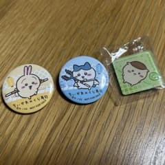 치이카와 쿠라 스시 캔 배지 마그넷 3 점 세트