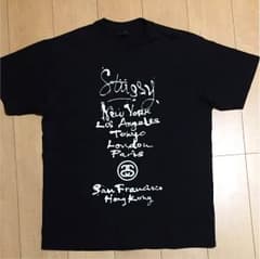 美品 STUSSY ワールドツアーコラボT×レミのサムネイル